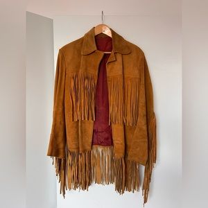 Authentic Suede Fringe Jacket